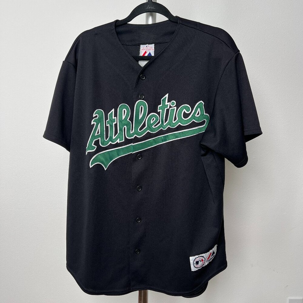 Majestic Oakland Athletics MLB Jersey Men Size L